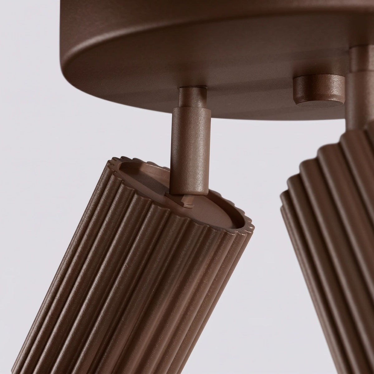 
Design Deckenlampe „Karbon II“ 3-flammig - Braun