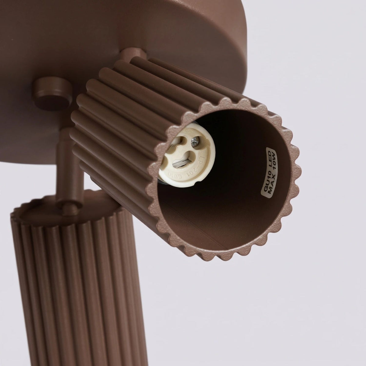 
Design Deckenlampe „Karbon II“ 3-flammig - Braun