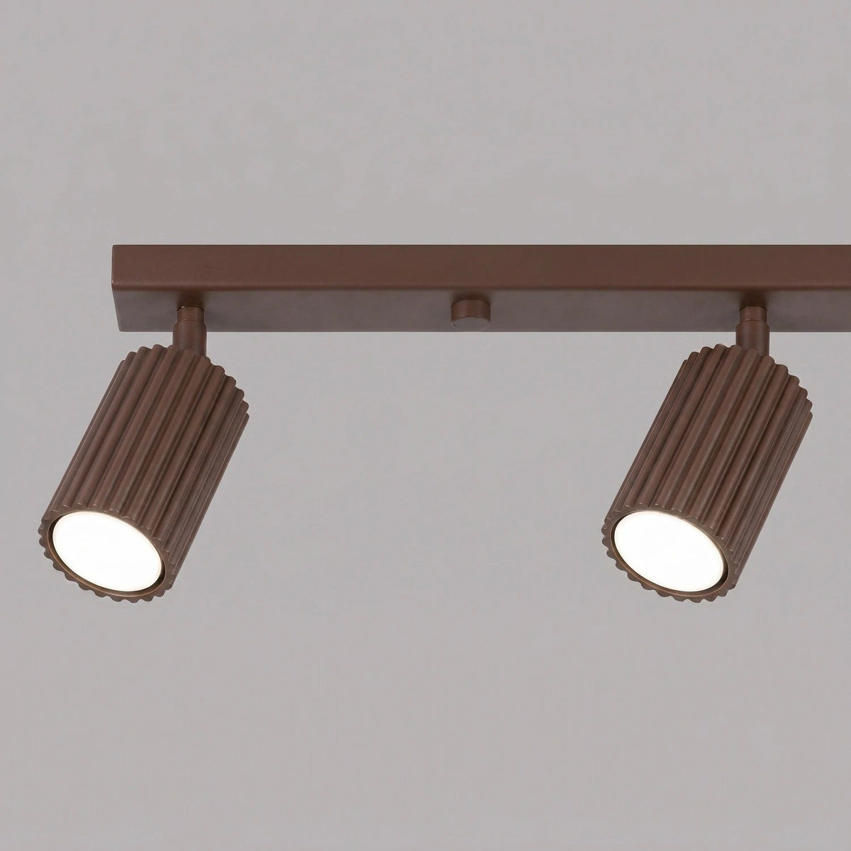 
Design Deckenlampe „Karbon“ 4-flammig - Braun