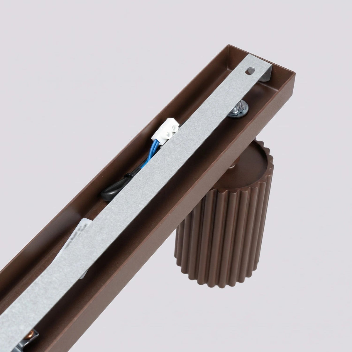 
Design Deckenlampe „Karbon“ 4-flammig - Braun