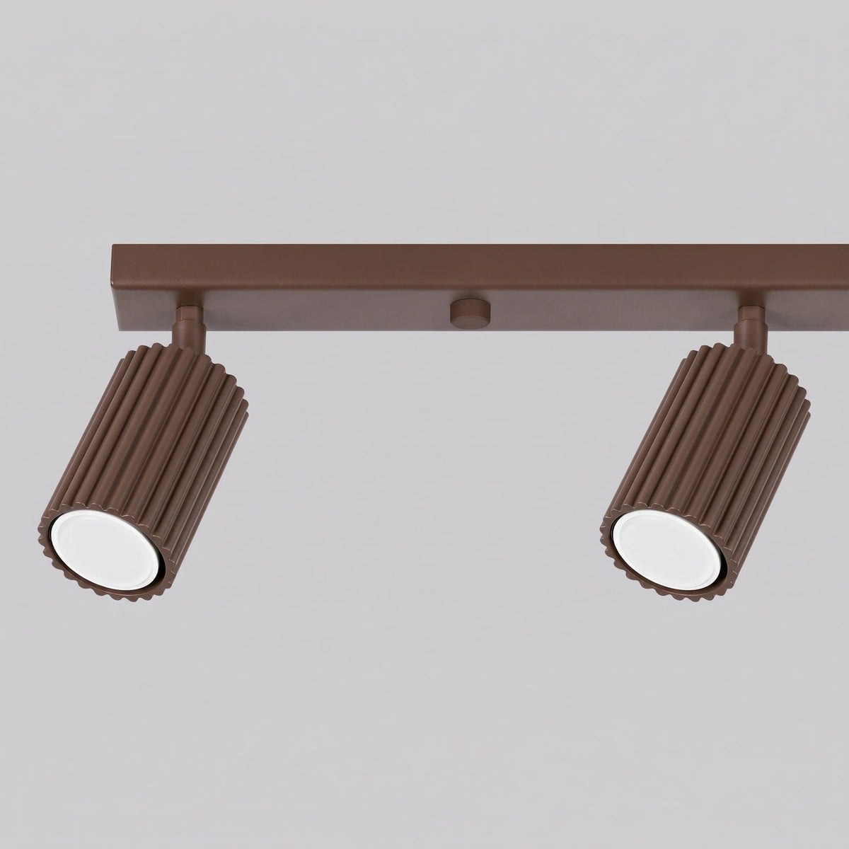 
Design Deckenlampe „Karbon“ 4-flammig - Braun