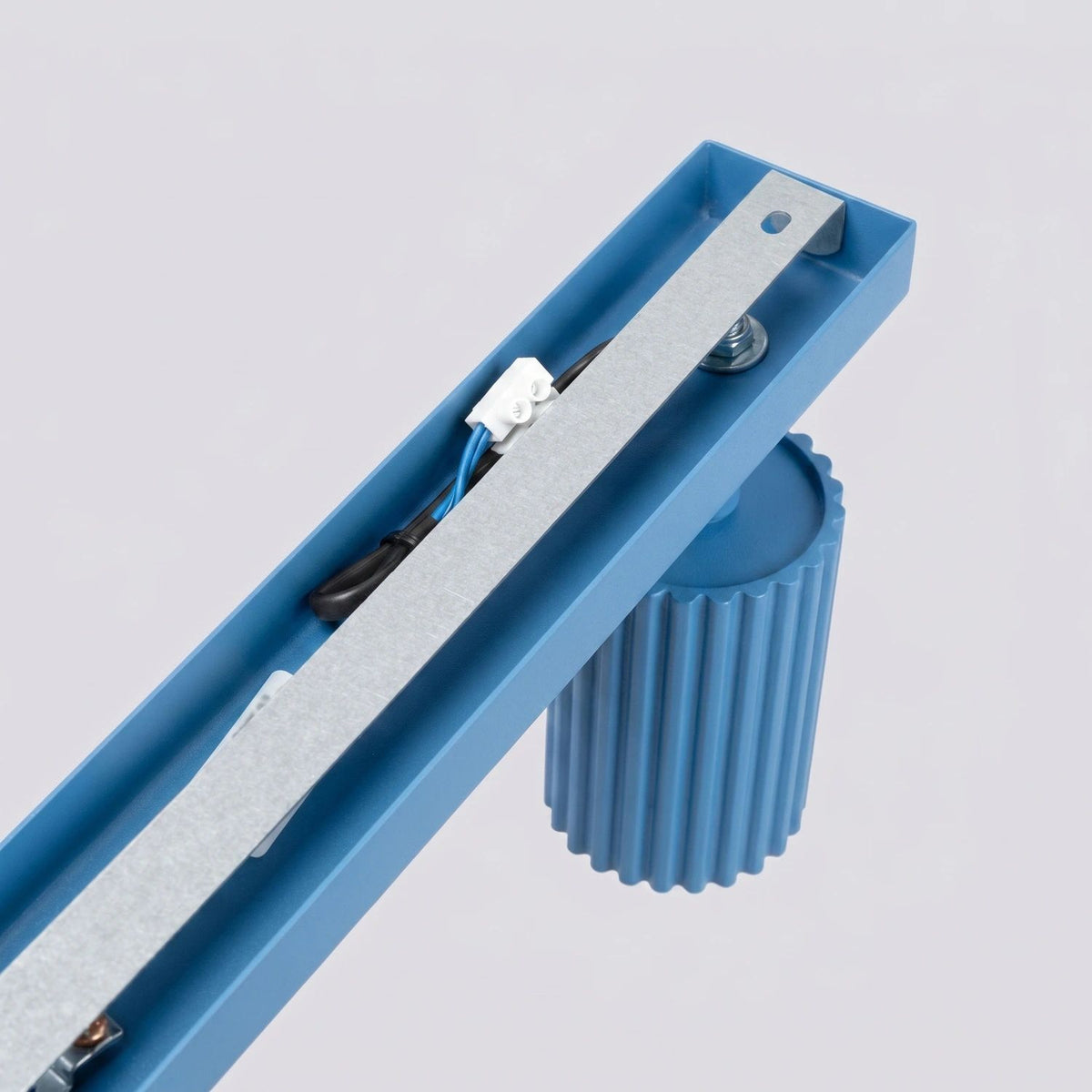 
Design Deckenlampe „Karbon“ 4-flammig - Hellblau