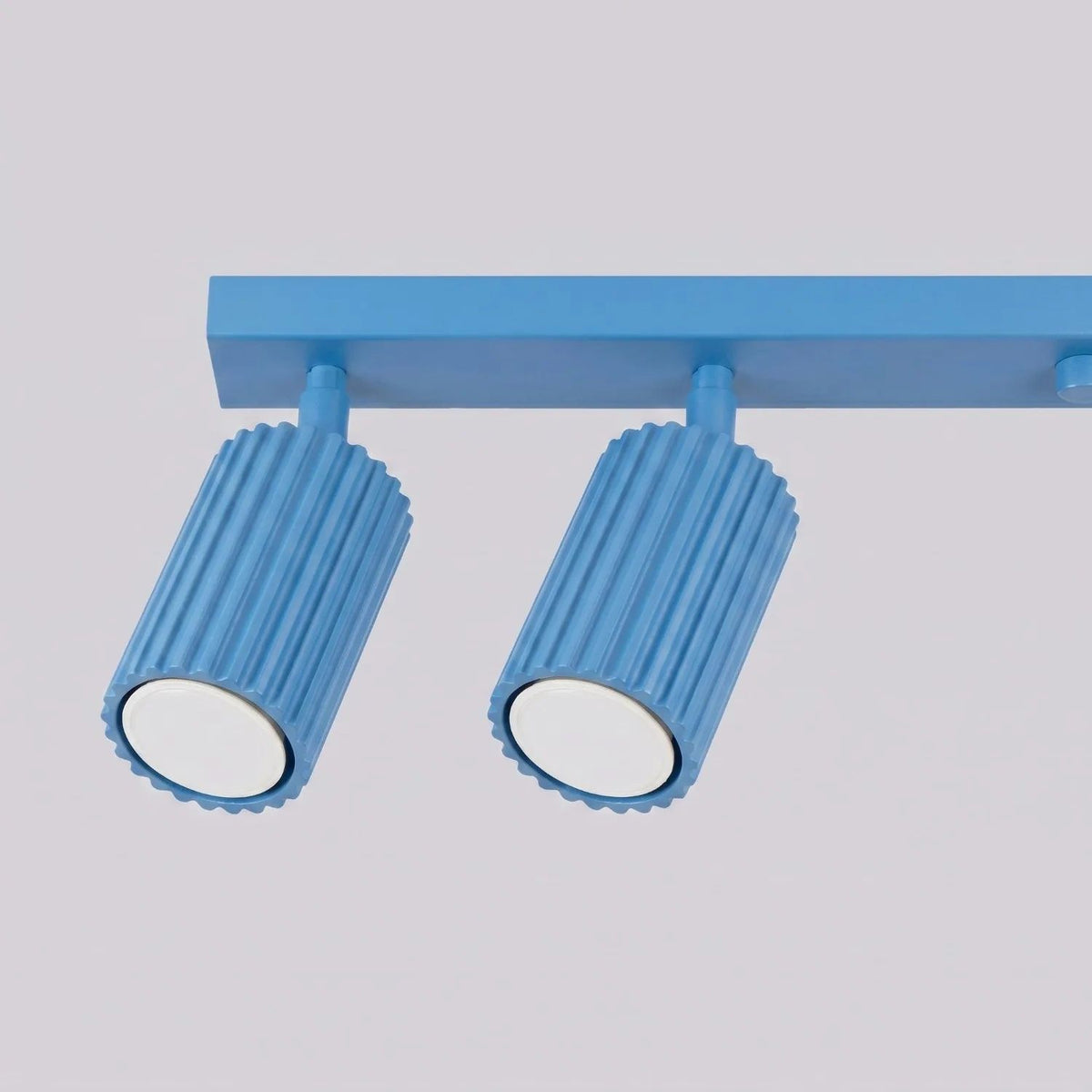 
Design Deckenlampe „Karbon“ 6-Flammig - Hellblau
