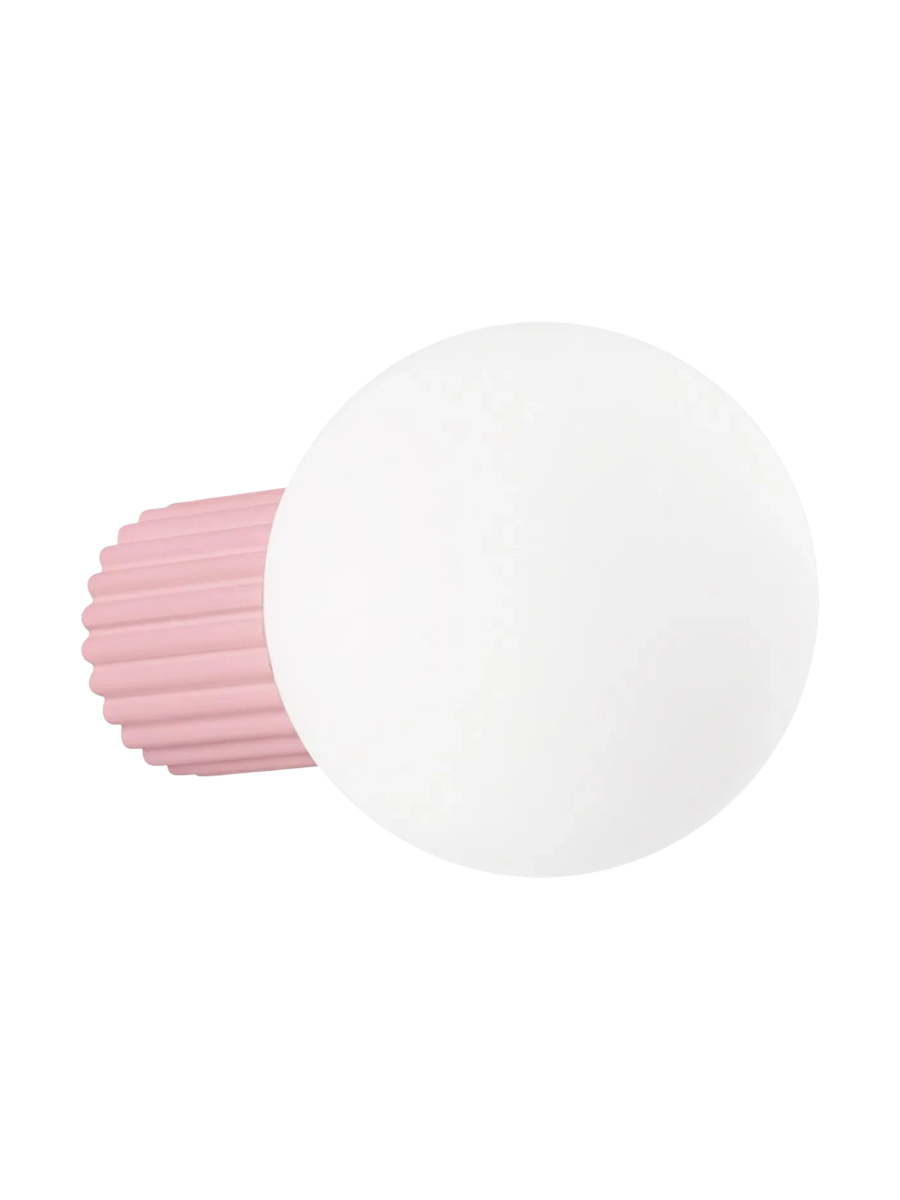 
Design Wand- & Badlampe „Halo“ - Rosa
