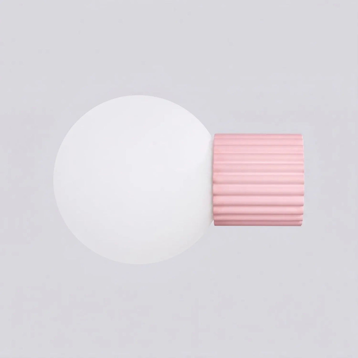
Design Wand- & Badlampe „Halo“ - Rosa