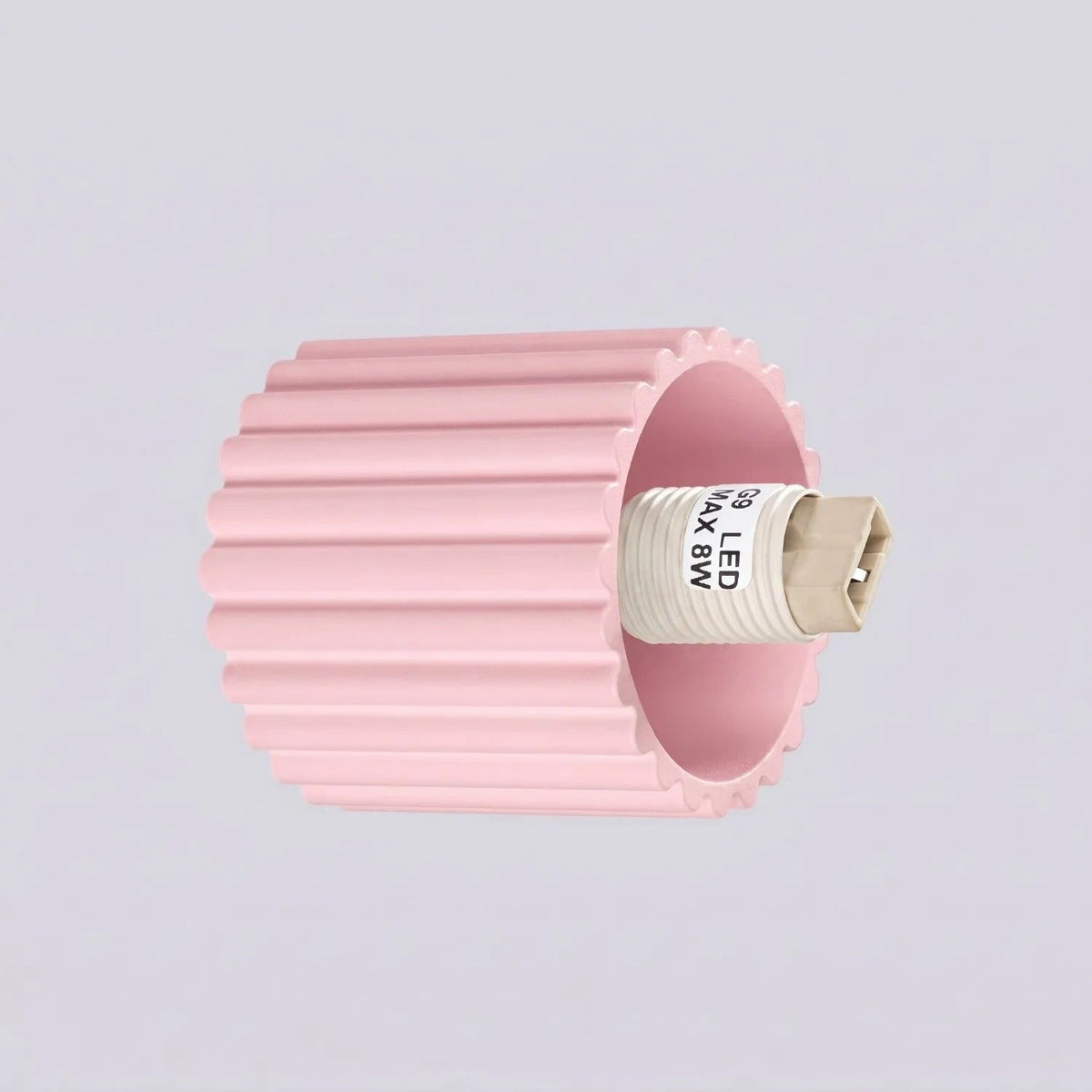 
Design Wand- & Badlampe „Halo“ - Rosa