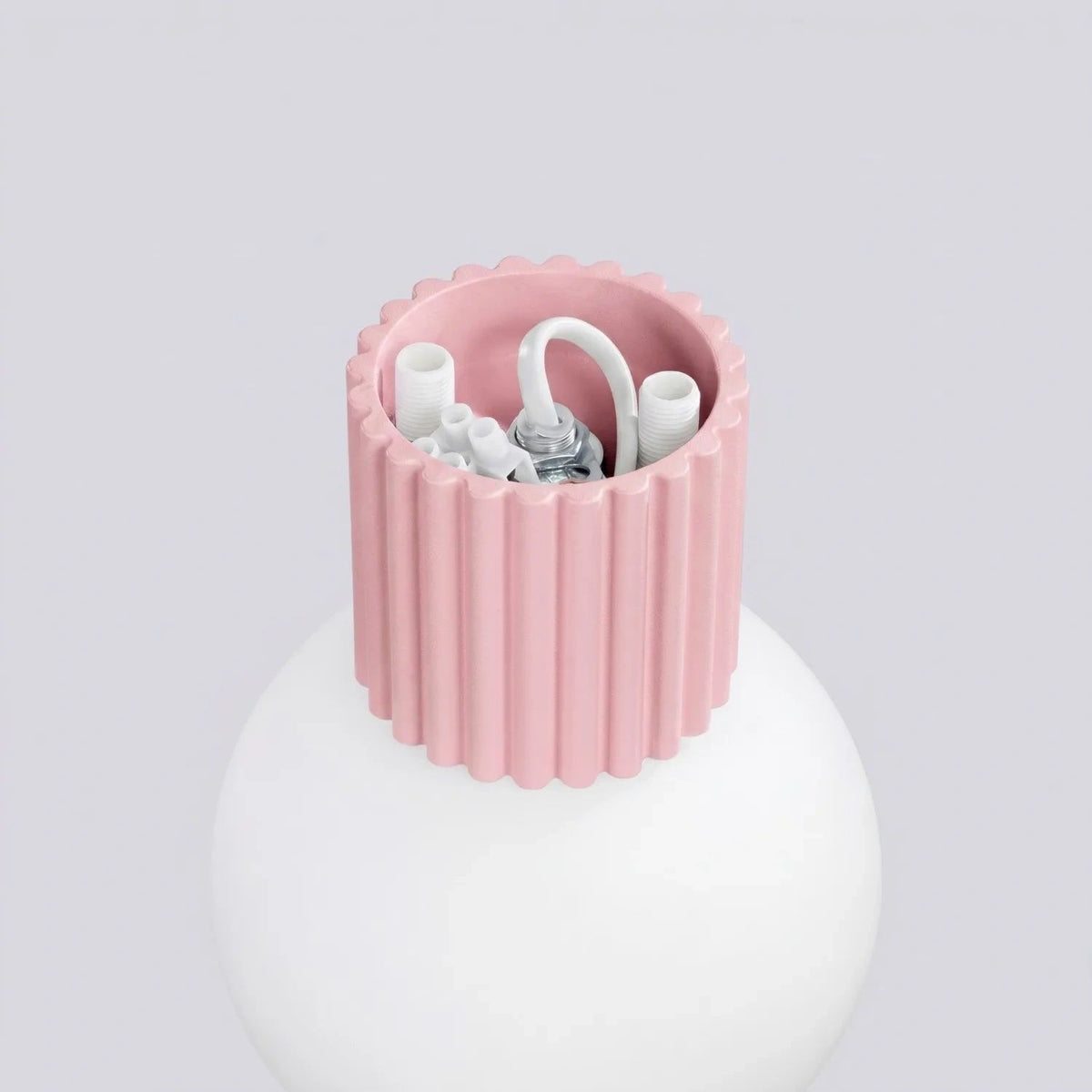 
Design Wand- & Badlampe „Halo“ - Rosa