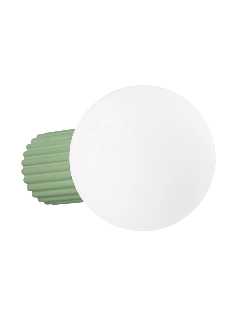 
Design Wand- & Badlampe „Halo“ - Salbeigrün