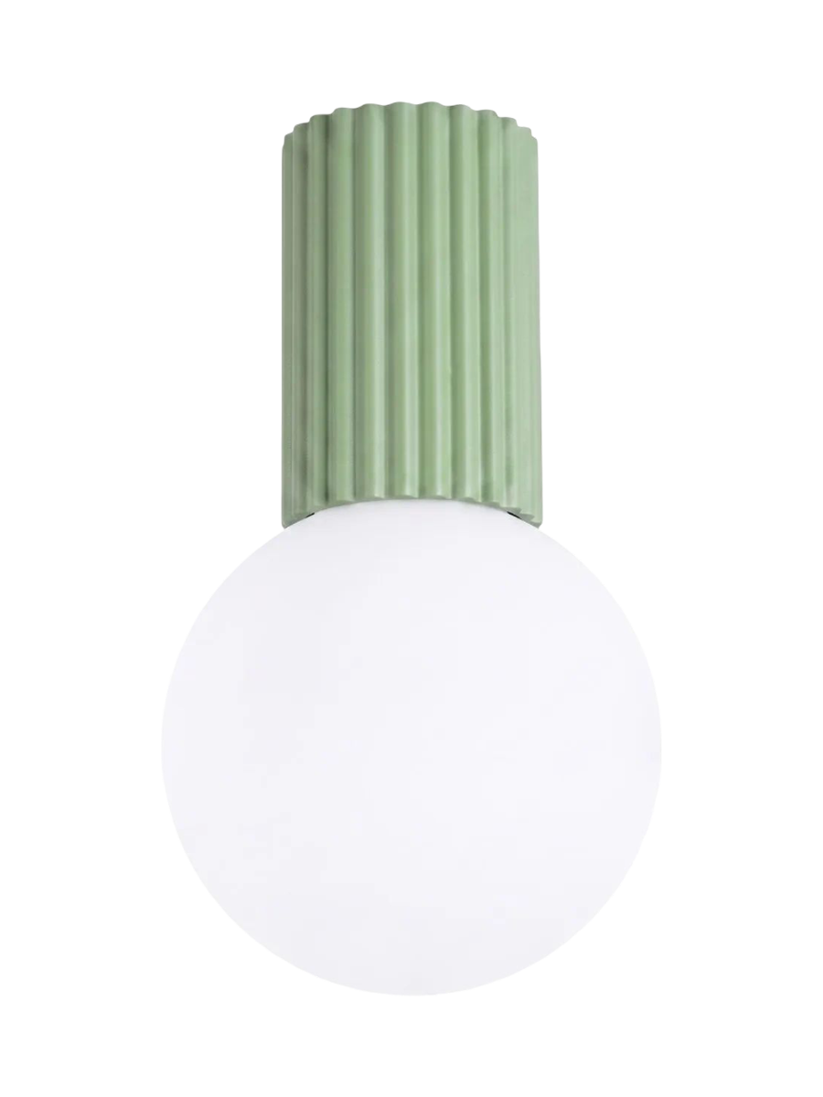 
Design Deckenlampe „Halo“ - Salbeigrün