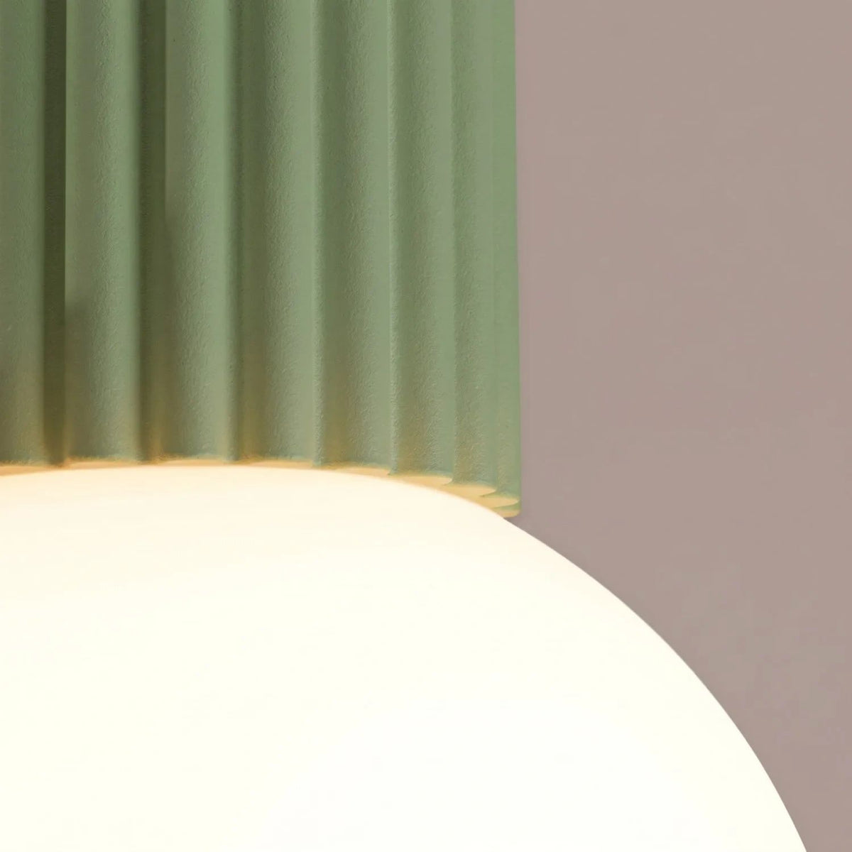 
Plafoniera di design «Halo» - Verde salvia