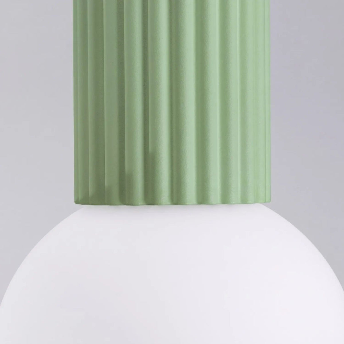 
Plafoniera di design «Halo» - Verde salvia