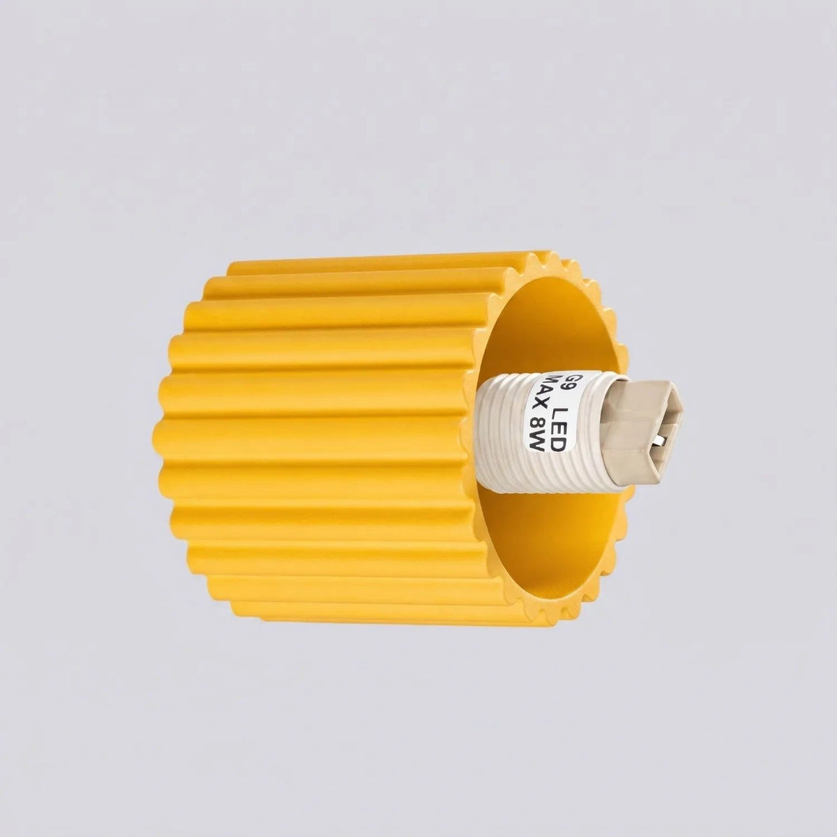 
Design Wand- & Badlampe „Halo“ - Gelb