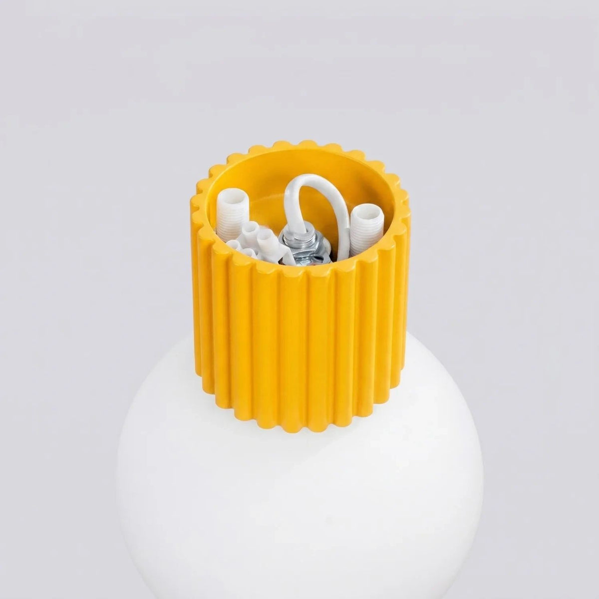 
Design Wand- & Badlampe „Halo“ - Gelb