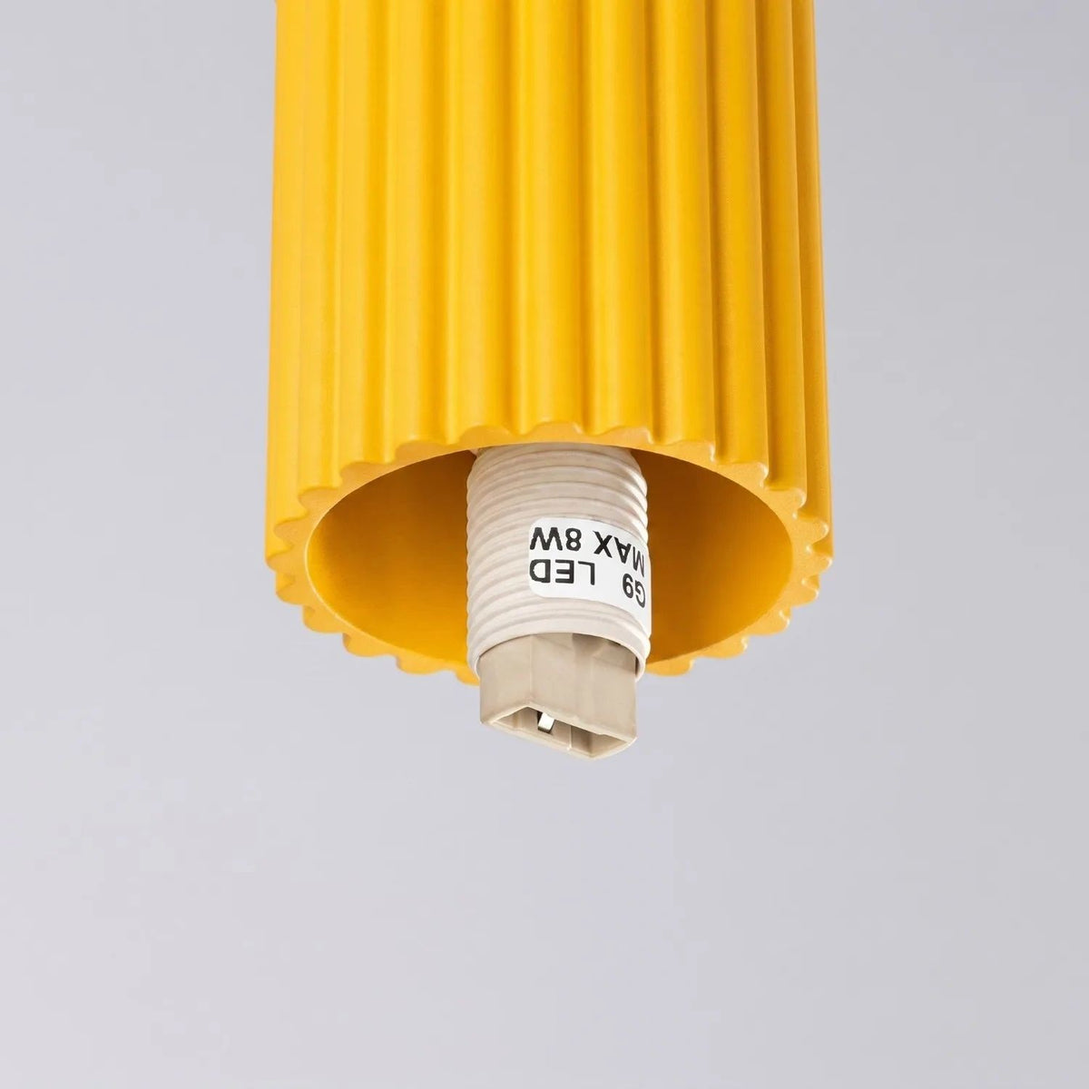 
Plafoniera di design «Halo» - Giallo