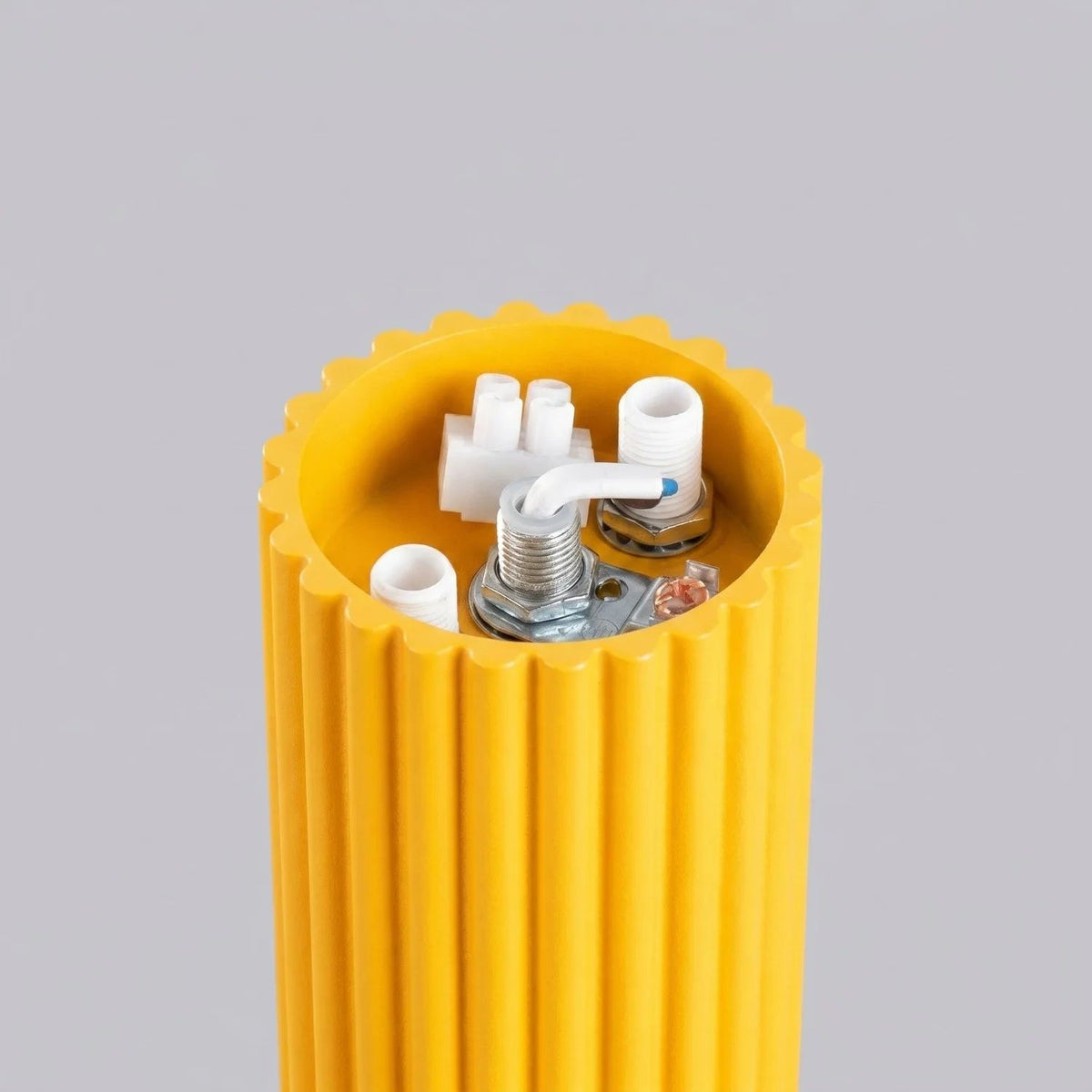
Plafoniera di design «Halo» - Giallo