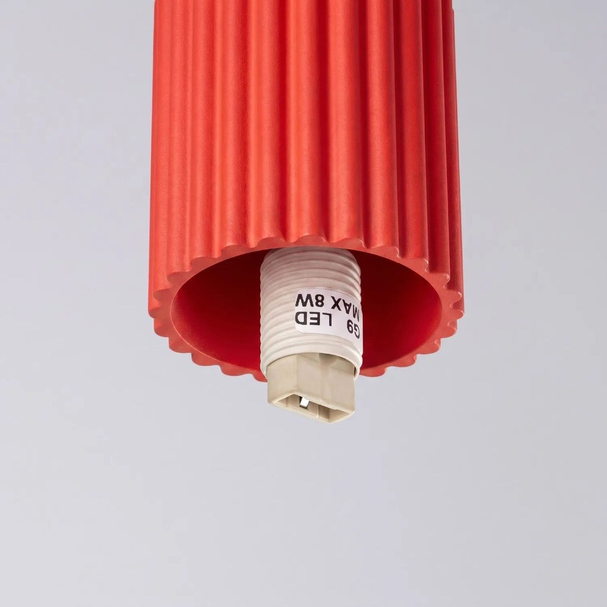 
Design Deckenlampe „Halo“ - Rot
