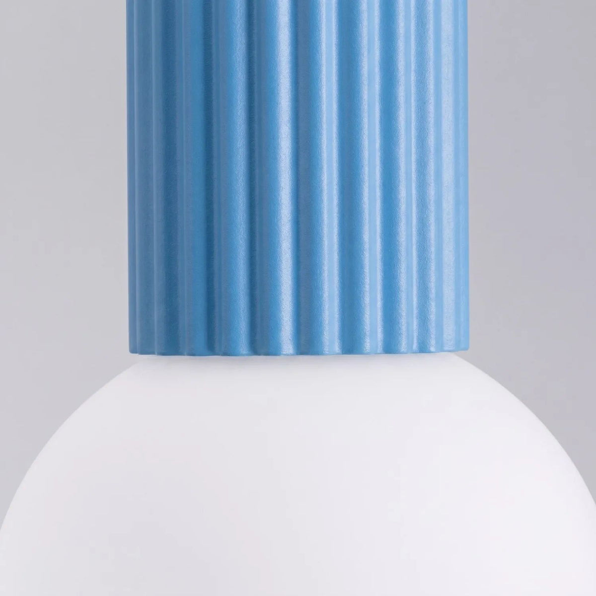 
Plafoniera di design «Halo» - Azzurro chiaro