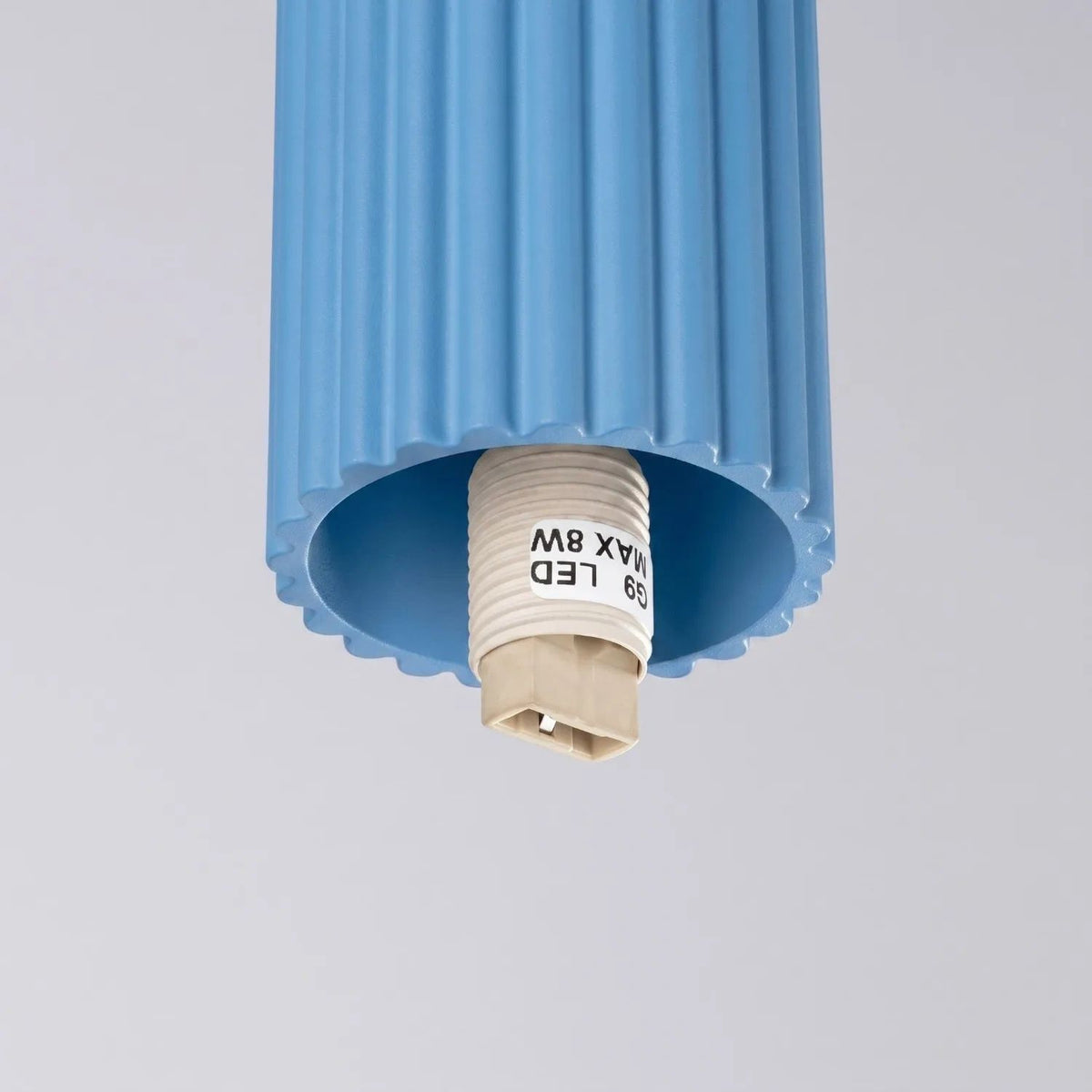 
Plafoniera di design «Halo» - Azzurro chiaro