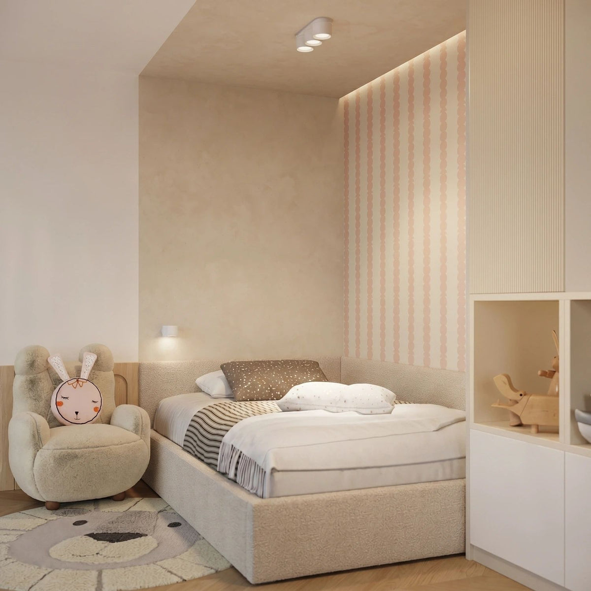 
Design Wandlampe „Modo“ 1-flammig - Weiss