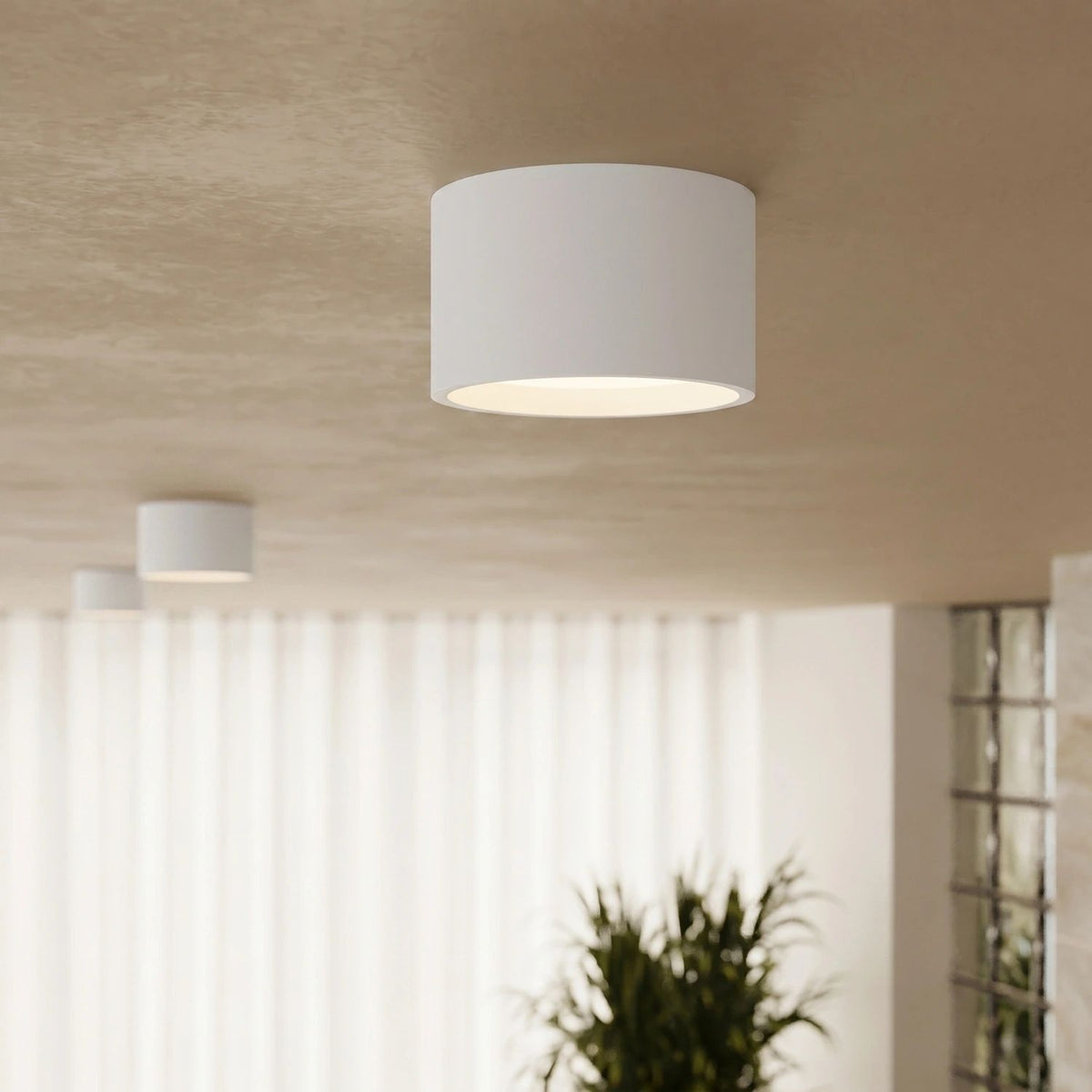 
Design Deckenlampe „Modo“ 2-flammig - Weiss