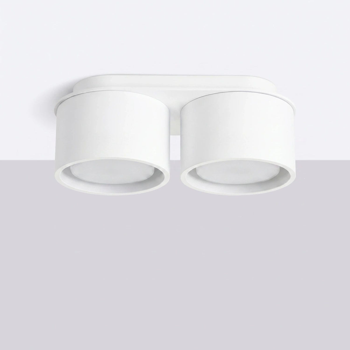 
Design Deckenlampe „Modo“ 2-flammig - Weiss