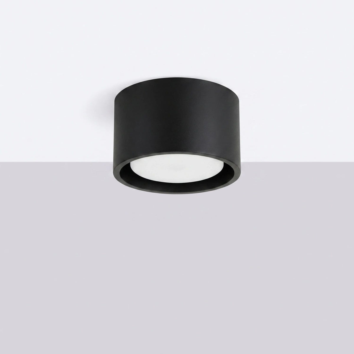
Design Deckenlampe „Modo“ 1-flammig - Schwarz
