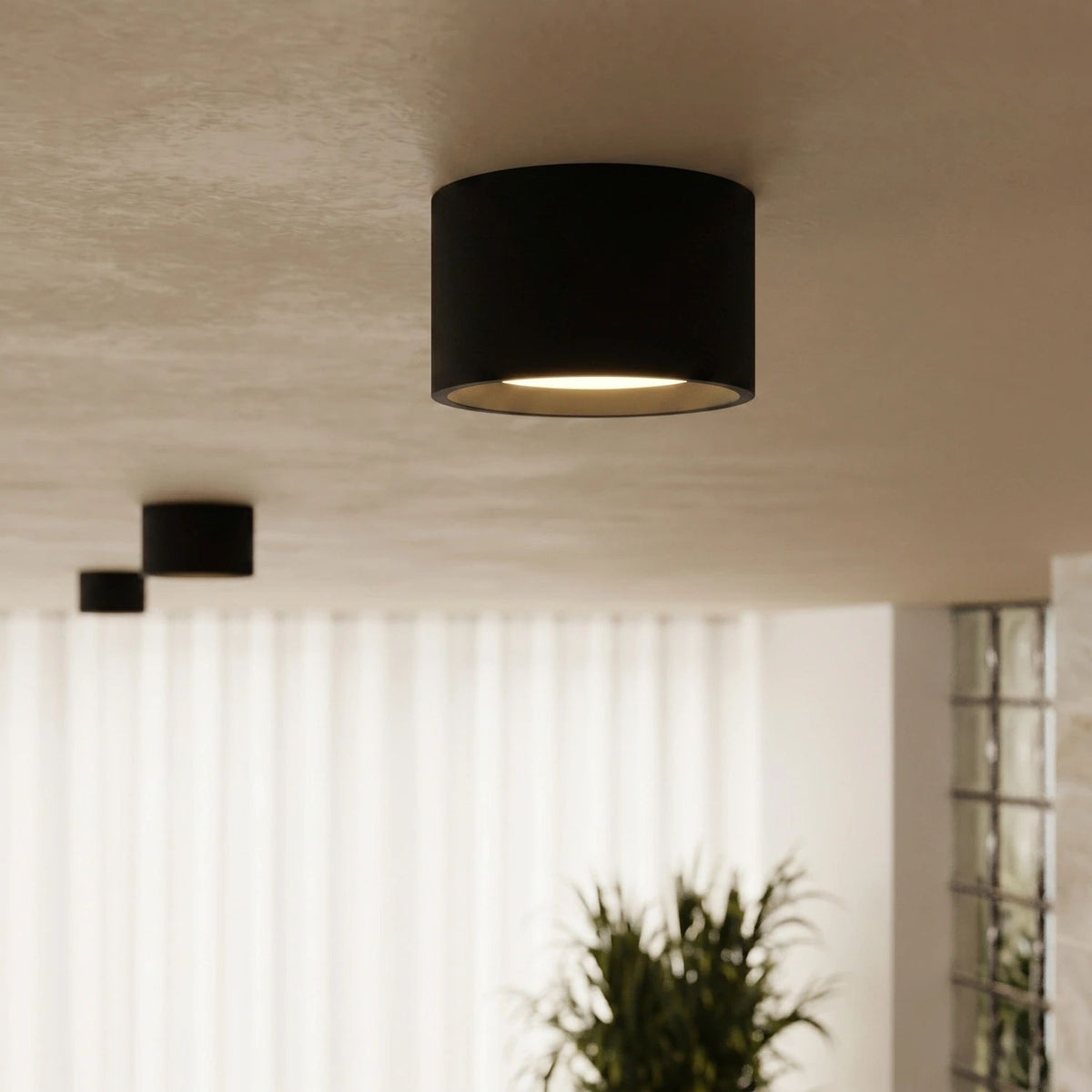
Design Deckenlampe „Modo“ 3-flammig - Schwarz