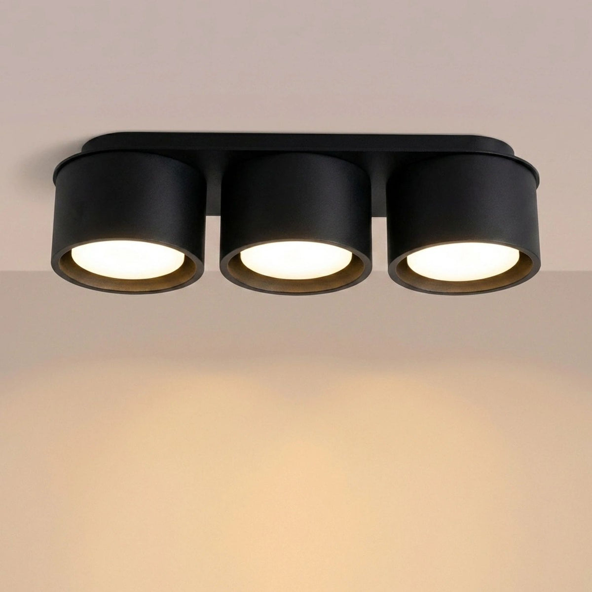 
Design Deckenlampe „Modo“ 3-flammig - Schwarz