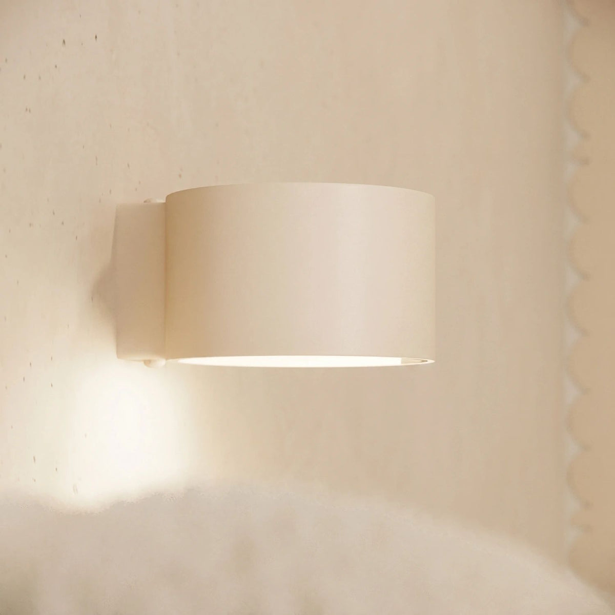 
Design Wandlampe „Modo“ 1-flammig - Beige