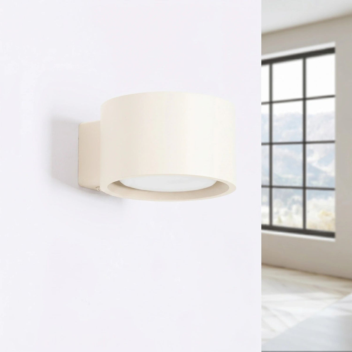 
Design Wandlampe „Modo“ 1-flammig - Beige