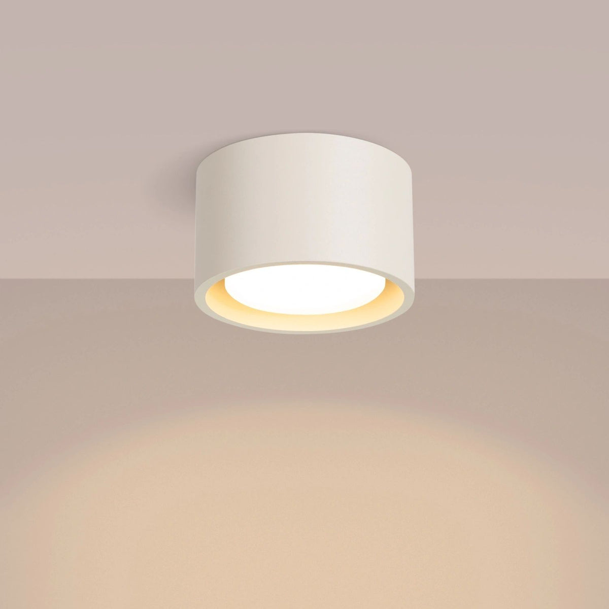 
Design Deckenlampe „Modo“ 1-flammig - Beige