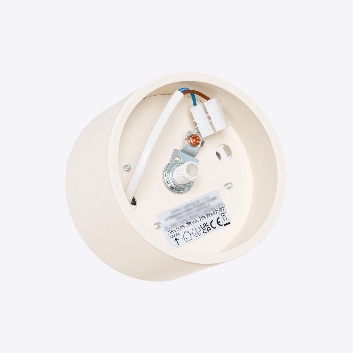 
Design Deckenlampe „Modo“ 1-flammig - Beige