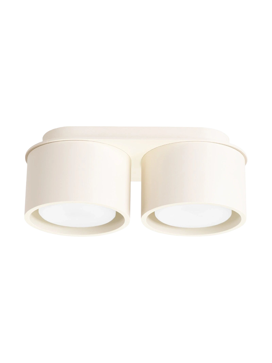 
Design Deckenlampe „Modo“ 2-flammig - Beige