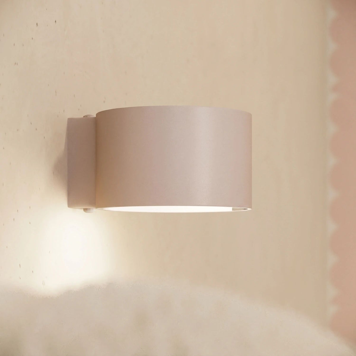 
Design Wandlampe „Modo“ 1-flammig - Taupe
