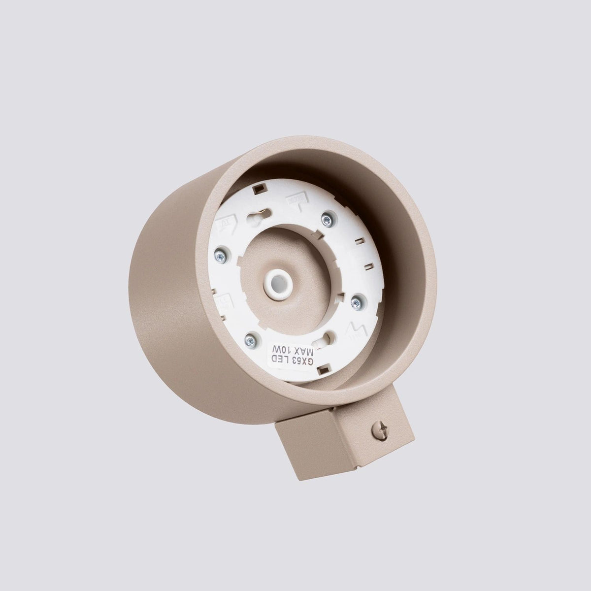 
Design Wandlampe „Modo“ 1-flammig - Taupe