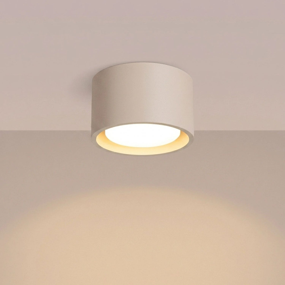 
Design Deckenlampe „Modo“ 1-flammig - Taupe