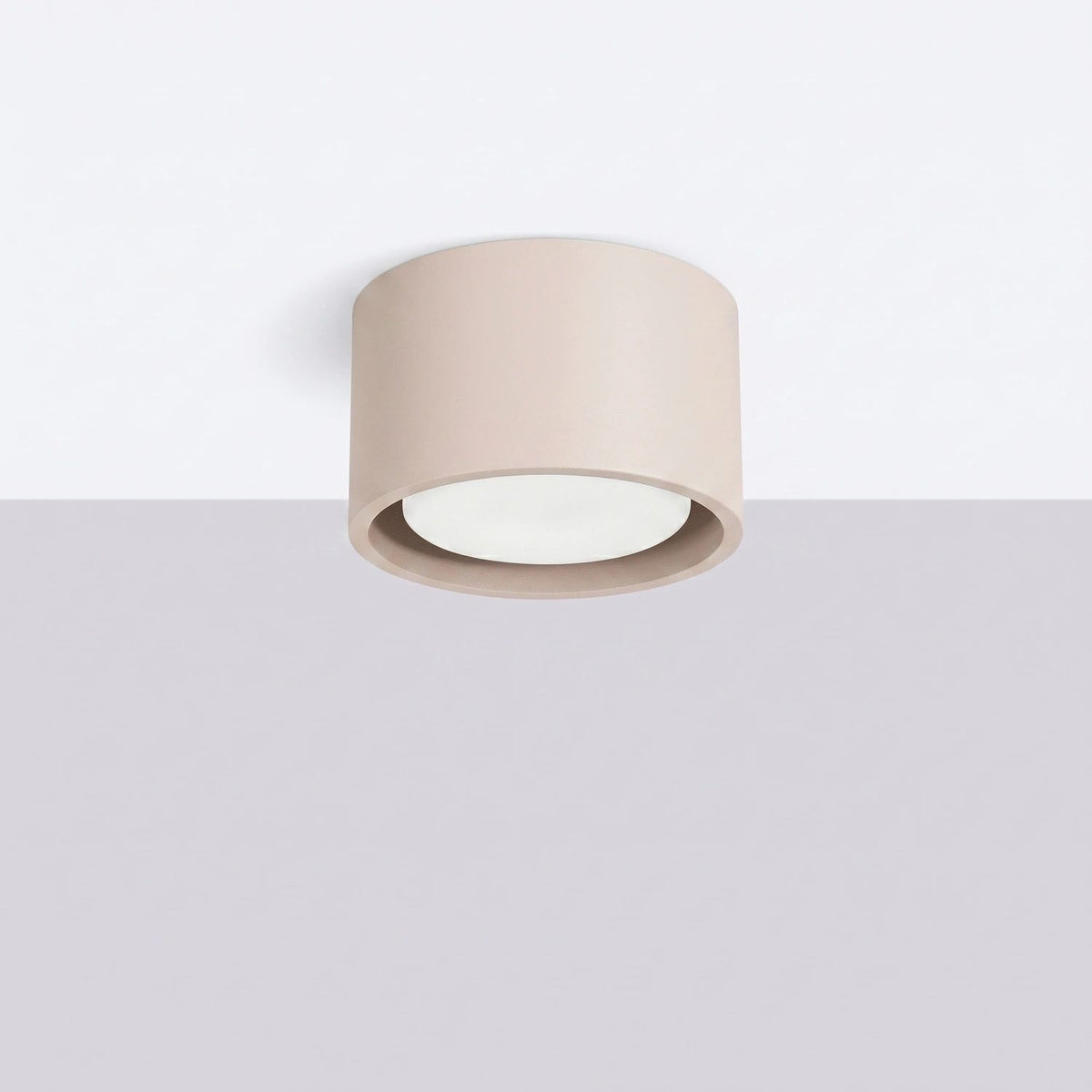 
Design Deckenlampe „Modo“ 1-flammig - Taupe
