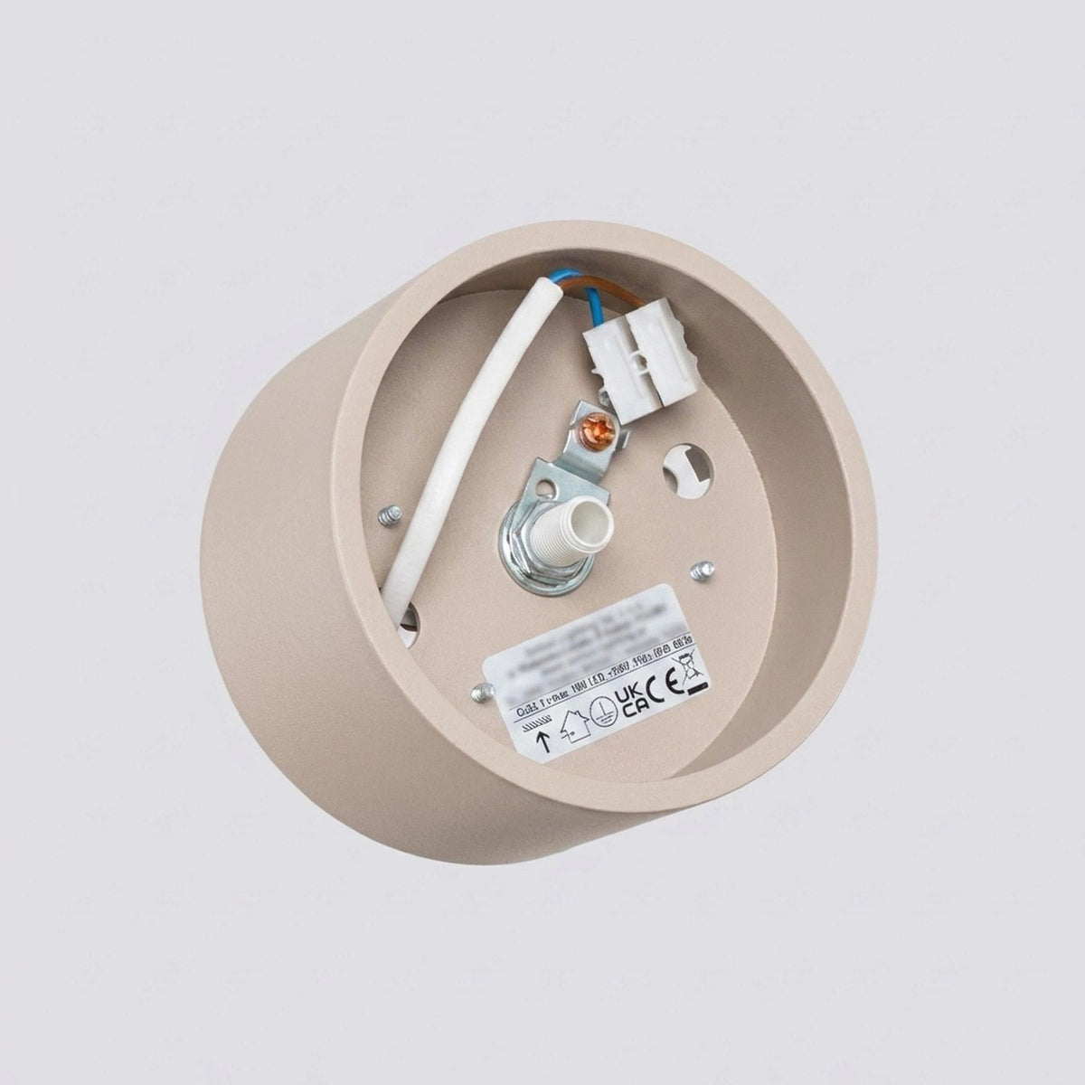 
Design Deckenlampe „Modo“ 1-flammig - Taupe