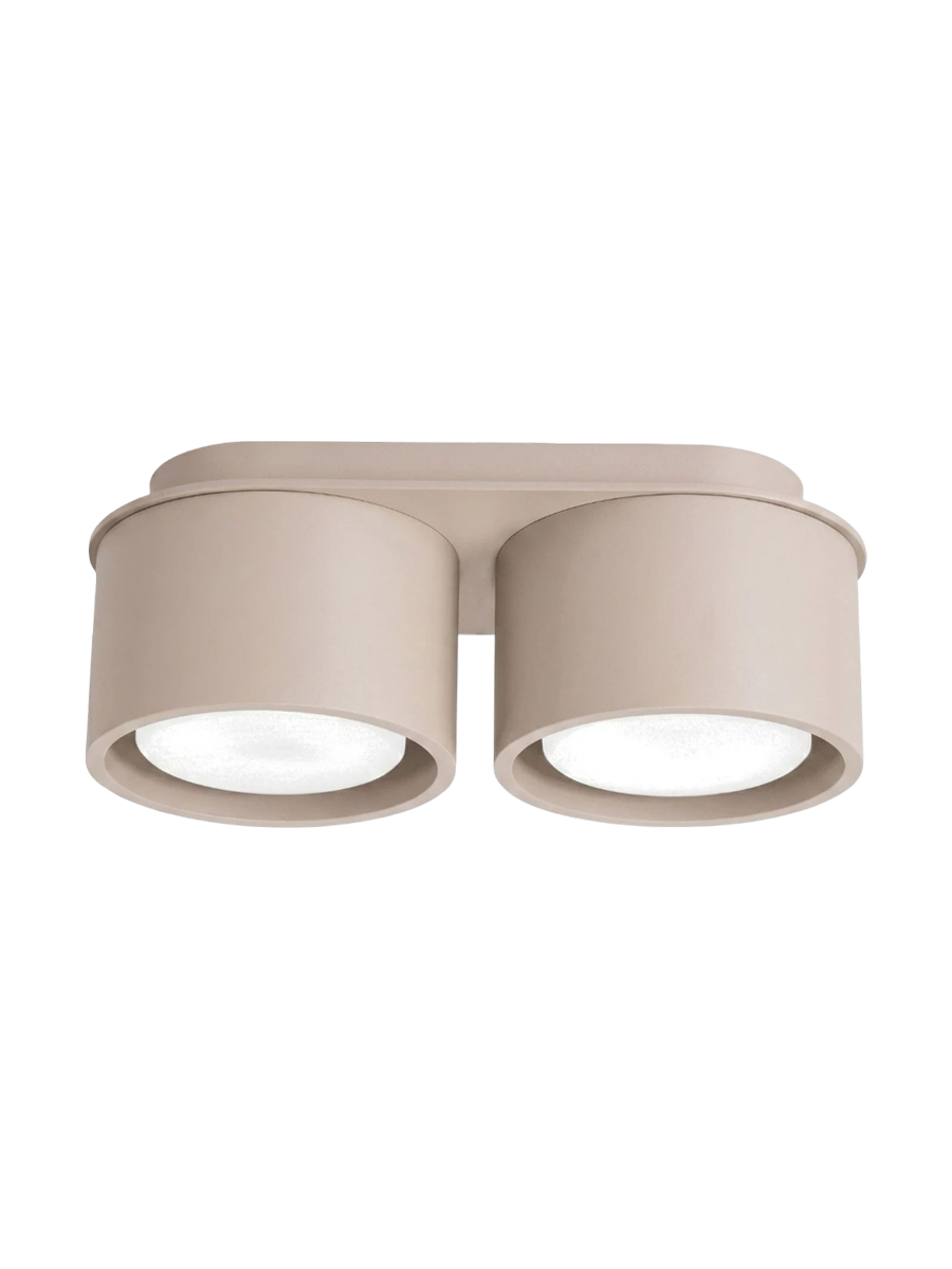 
Design Deckenlampe „Modo“ 2-flammig - Gelb