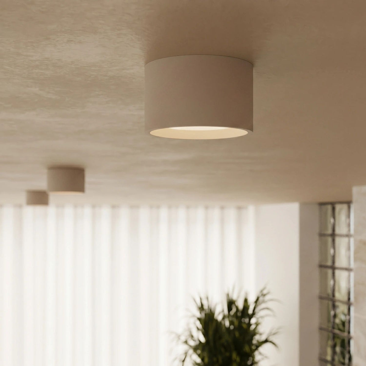 
Design Deckenlampe „Modo“ 2-flammig - Taupe