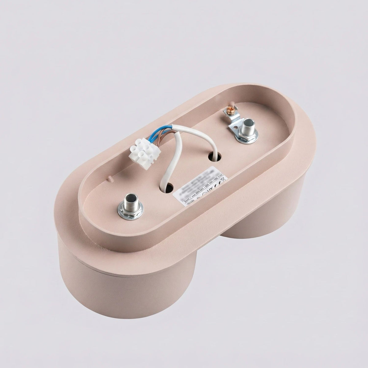 
Design Deckenlampe „Modo“ 2-flammig - Taupe