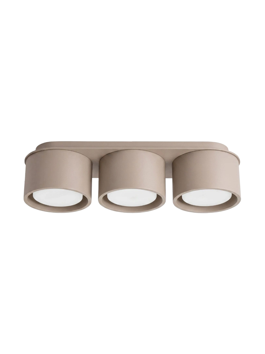 
Design Deckenlampe „Modo“ 3-flammig - Taupe