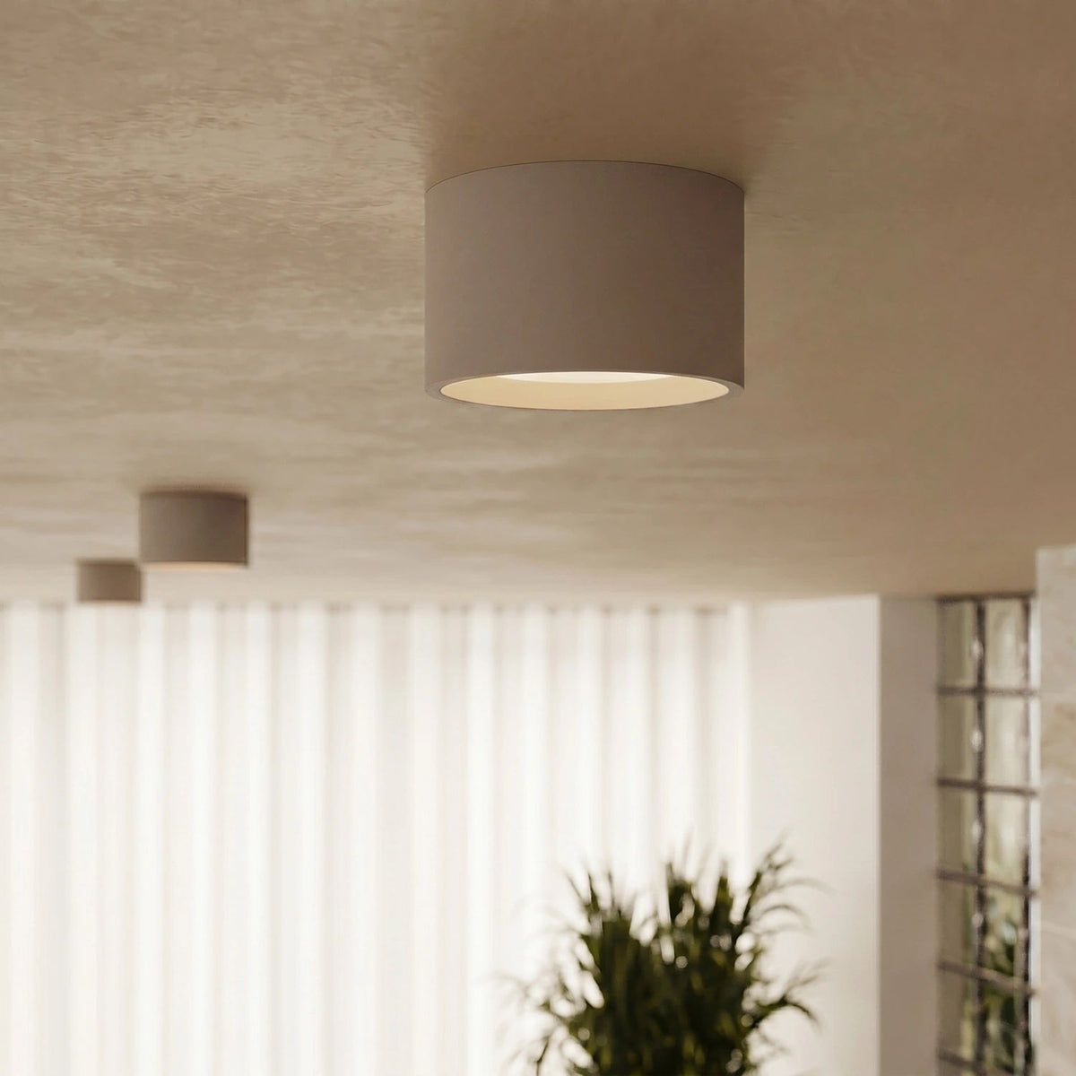 
Design Deckenlampe „Modo“ 3-flammig - Taupe