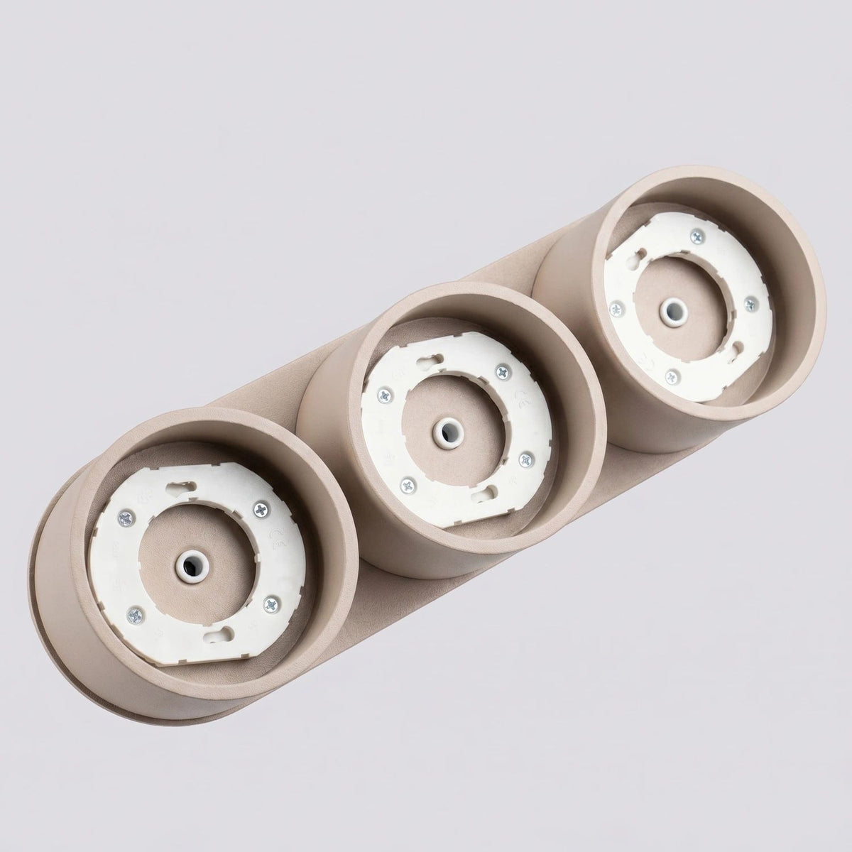 
Design Deckenlampe „Modo“ 3-flammig - Taupe