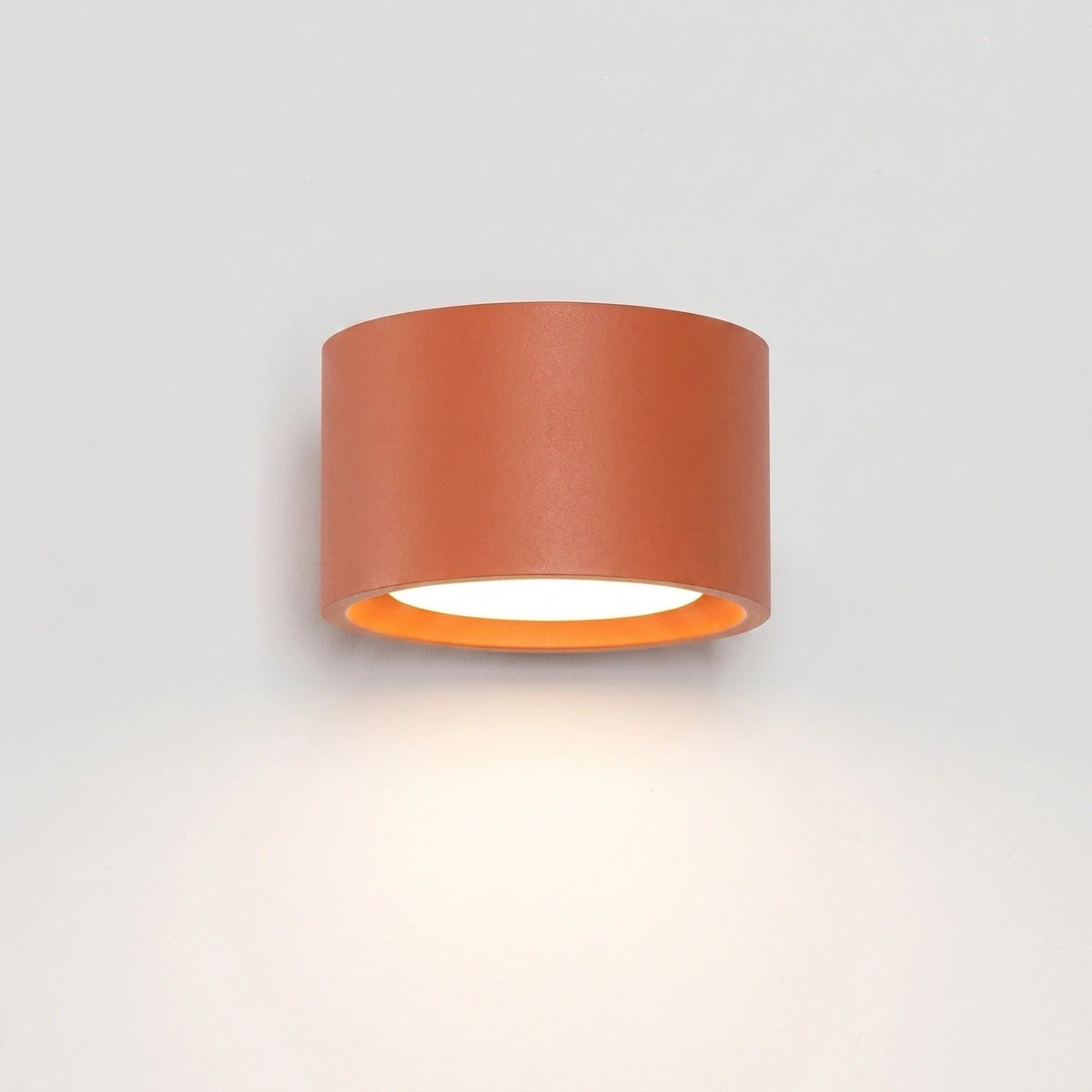 
Design Wandlampe „Modo“ 1-flammig - Ockerrot
