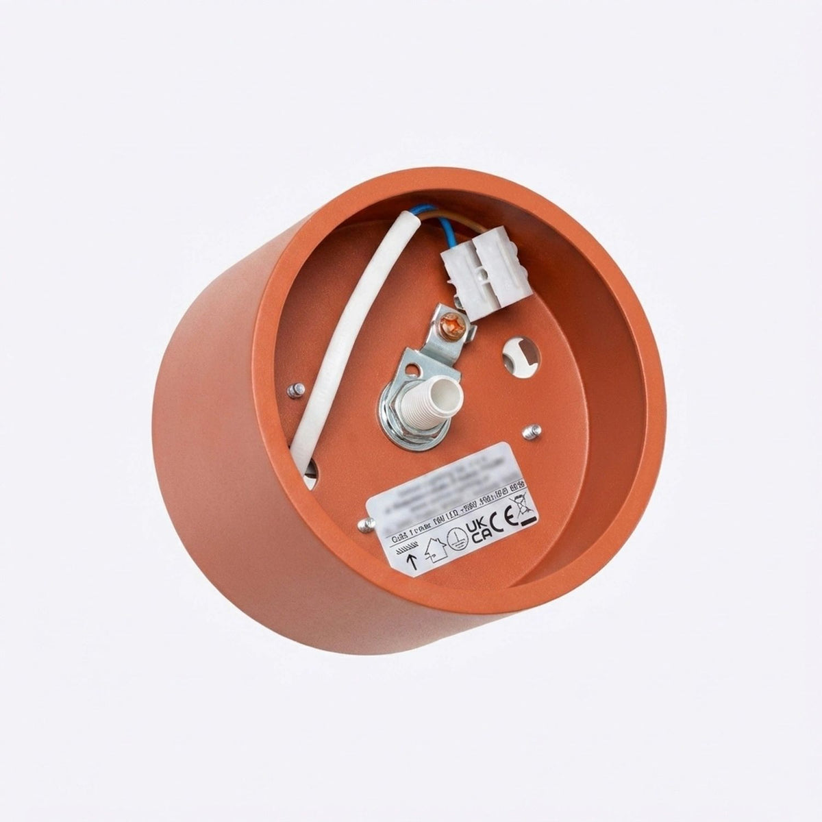 
Design Deckenlampe „Modo“ 1-flammig - Ockerrot