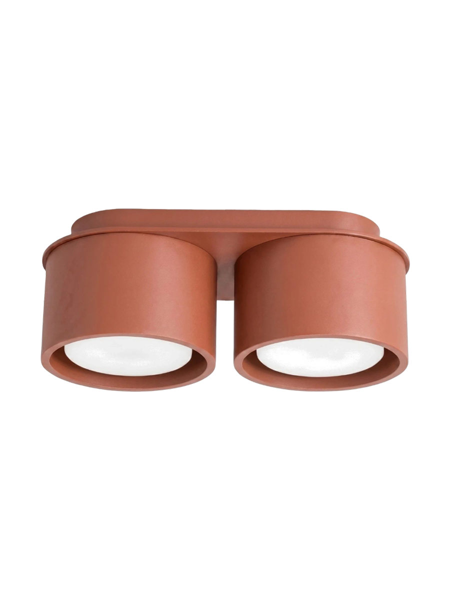 
Design Deckenlampe „Modo“ 2-flammig - Gelb