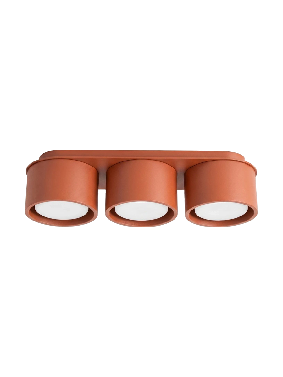 
Design Deckenlampe „Modo“ 3-flammig - Rosa