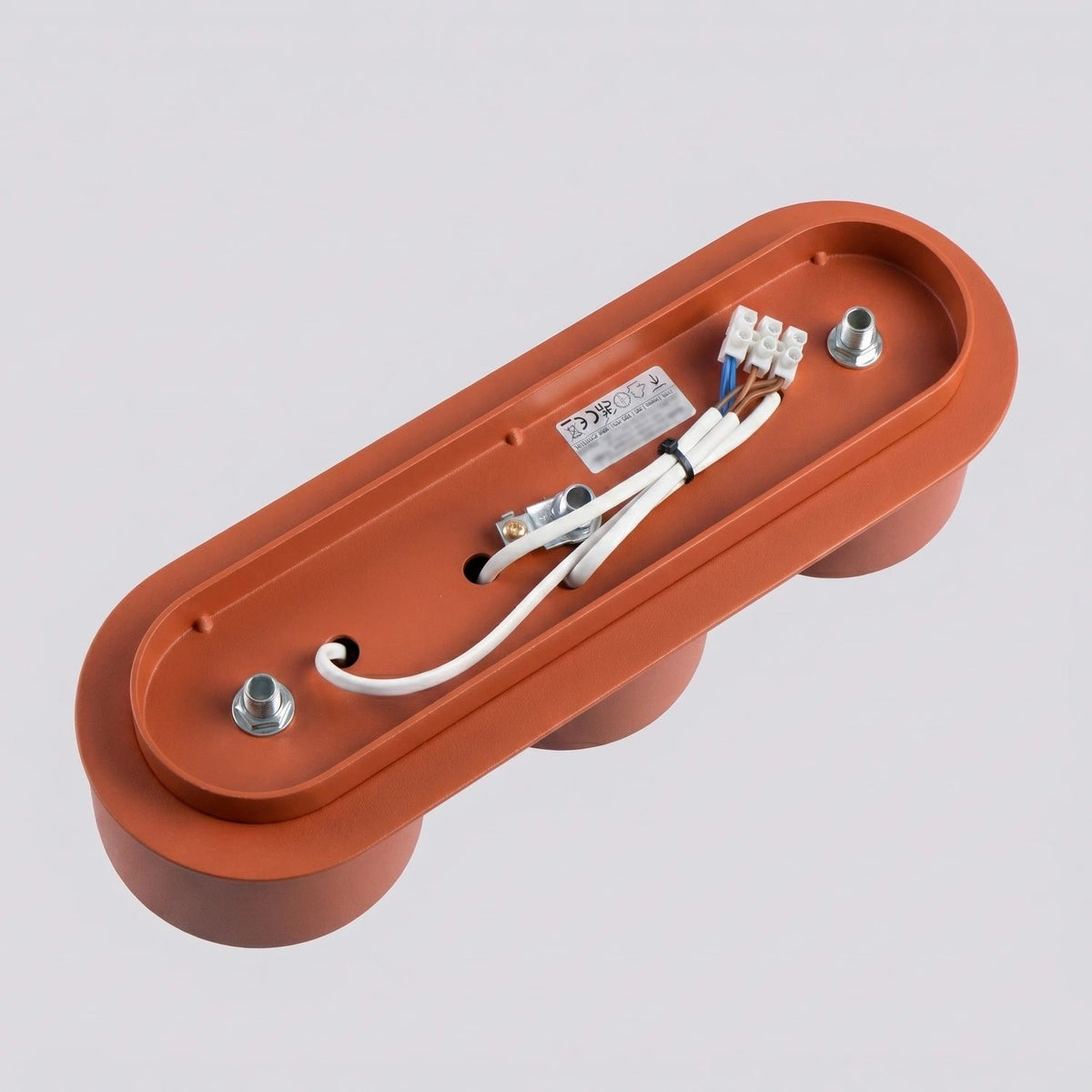 
Design Deckenlampe „Modo“ 3-flammig - Ockerrot