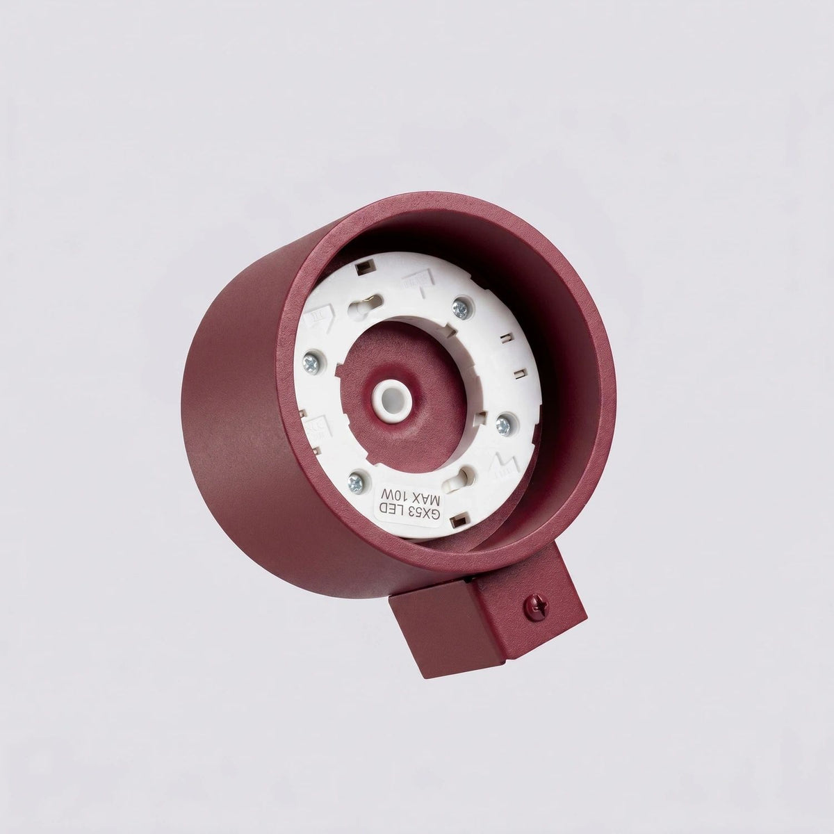 
Design Wandlampe „Modo“ 1-flammig - Burgundrot